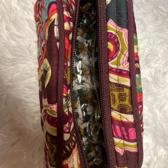 Vera Bradley small plastic lined cosmetic bag- new NWOT - Picture 3 of 8